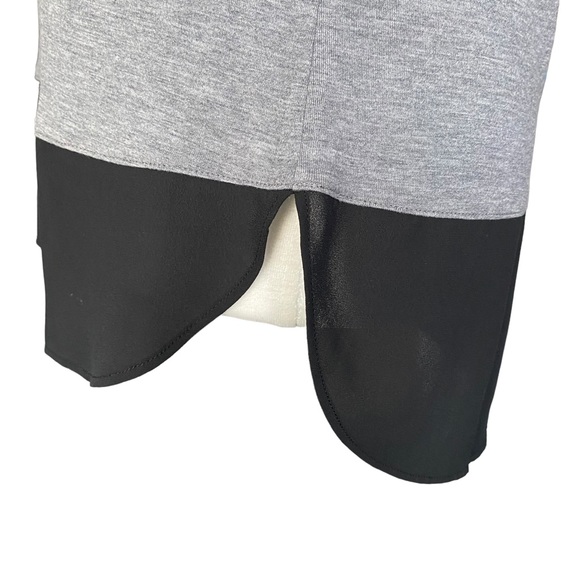 Loft NEW Black and Grey Sleeveless Tank Blouse Petite Small - Picture 7 of 14